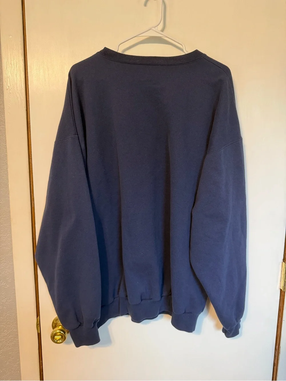 Disney Navy Blue Crewneck Sweatshirt with Mickey & Friends Graphic